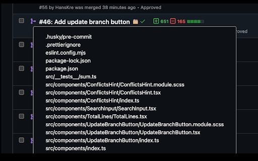 GitHub UI Booster  from Chrome web store to be run with OffiDocs Chromium online