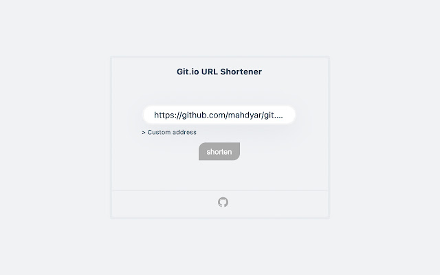 Git.io  from Chrome web store to be run with OffiDocs Chromium online