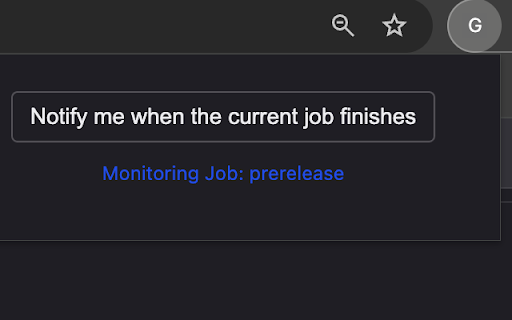 Gitlab Job Notifier  from Chrome web store to be run with OffiDocs Chromium online