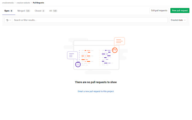 GitLab PRs  from Chrome web store to be run with OffiDocs Chromium online