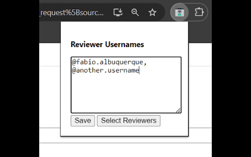 GitLab Reviewer Selector  from Chrome web store to be run with OffiDocs Chromium online