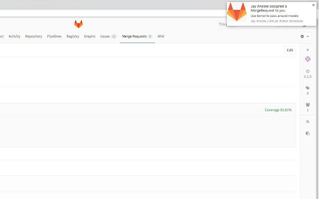 GitLab Todos  from Chrome web store to be run with OffiDocs Chromium online