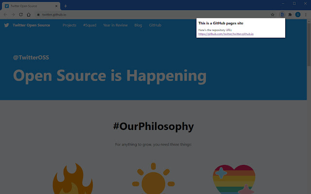 GIT REVEAL  from Chrome web store to be run with OffiDocs Chromium online