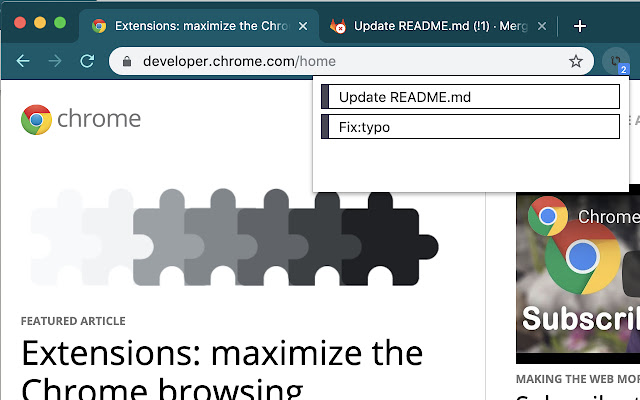 git review request dal Chrome Web Store da eseguire con OffiDocs Chromium online