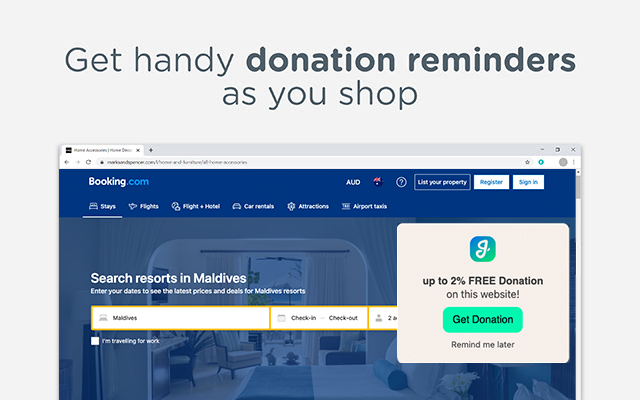 Giverly Donatieherinnering van de Chrome-webwinkel om te worden uitgevoerd met OffiDocs Chromium online