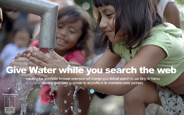 GiveWater  from Chrome web store to be run with OffiDocs Chromium online
