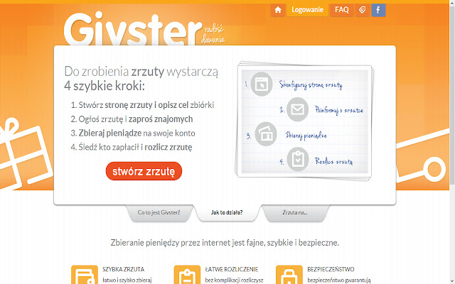 Givster  from Chrome web store to be run with OffiDocs Chromium online