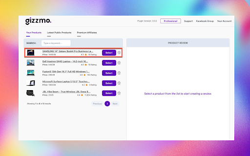 Gizzmo.ai  from Chrome web store to be run with OffiDocs Chromium online