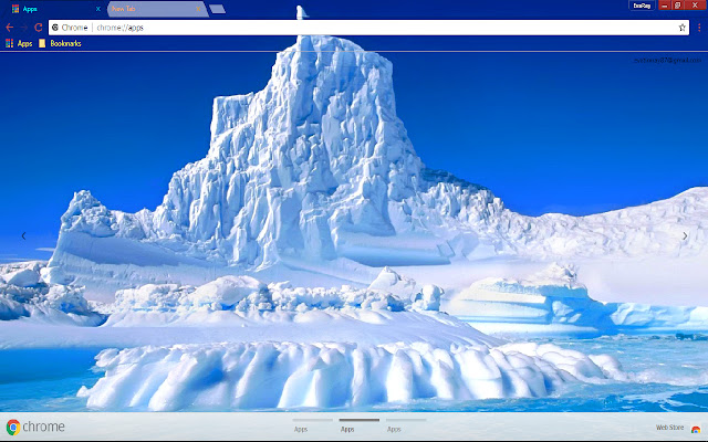 Glacier Ice Iceberg Nature ze sklepu internetowego Chrome, który można uruchomić za pomocą OffiDocs Chromium online