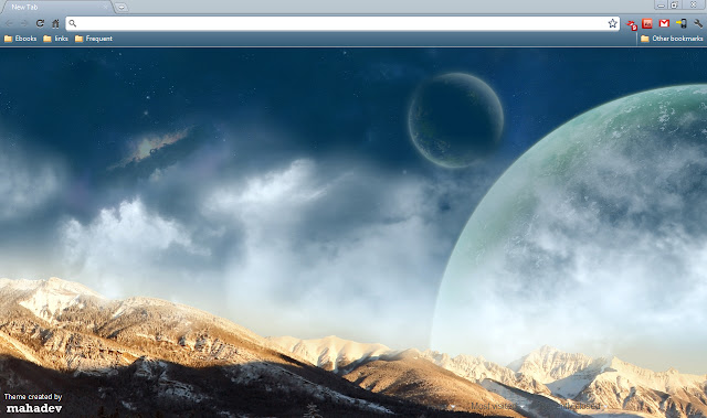 Glacier Mountain  from Chrome web store to be run with OffiDocs Chromium online