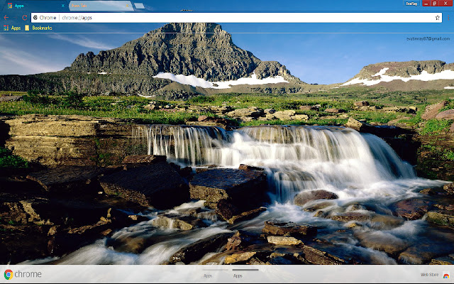 Glacier National Park 1366*768  from Chrome web store to be run with OffiDocs Chromium online