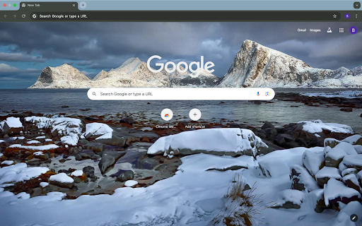 glaciers and snowy mountains  from Chrome web store to be run with OffiDocs Chromium online