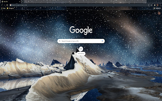 Glacier Skies HD Wallpaper Theme  from Chrome web store to be run with OffiDocs Chromium online