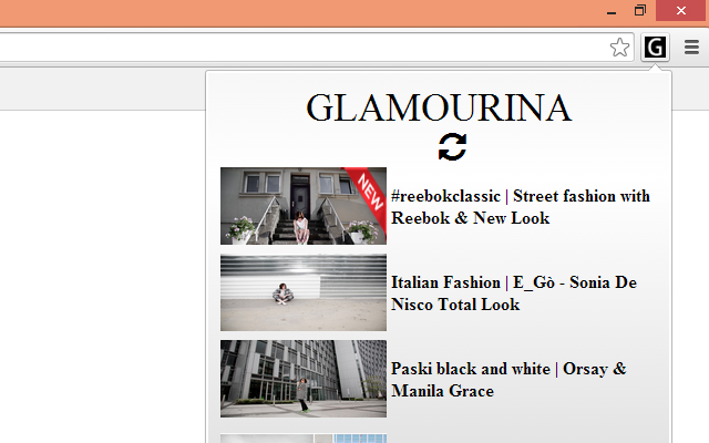 Glamourina.net Fashion and Lifestyle blog  from Chrome web store to be run with OffiDocs Chromium online