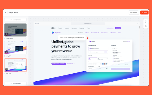 Glimps  from Chrome web store to be run with OffiDocs Chromium online