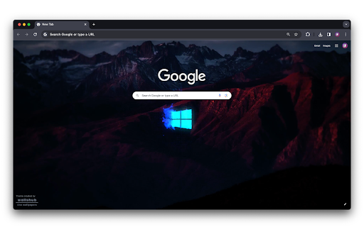 Glitch Windows  from Chrome web store to be run with OffiDocs Chromium online