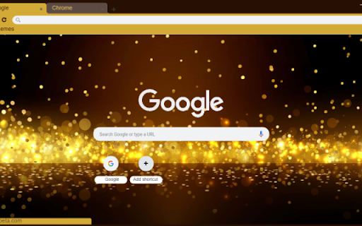 Glittering Gold and Black  from Chrome web store to be run with OffiDocs Chromium online