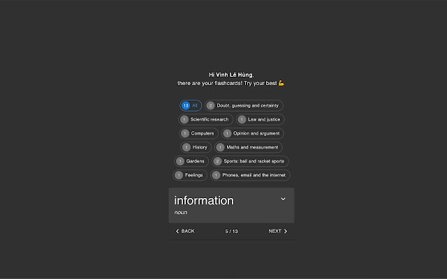 Glossa  from Chrome web store to be run with OffiDocs Chromium online