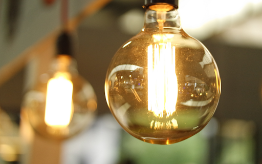 Glowing Edison Bulb  from Chrome web store to be run with OffiDocs Chromium online