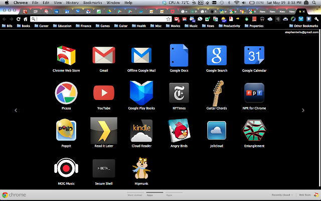 GlowModified  from Chrome web store to be run with OffiDocs Chromium online
