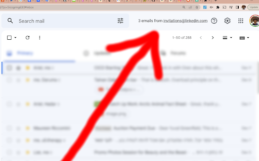 Gmail Analytics  from Chrome web store to be run with OffiDocs Chromium online