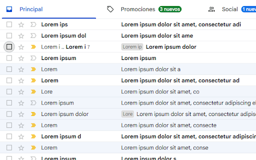 Gmail declutter  from Chrome web store to be run with OffiDocs Chromium online