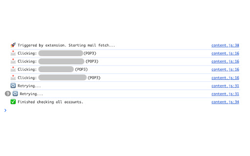 Gmail Fetch Checker  from Chrome web store to be run with OffiDocs Chromium online