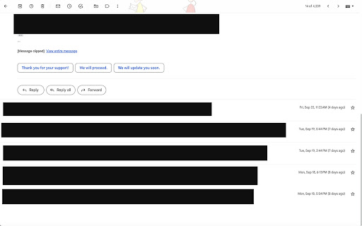 Gmail Reverse Convert By Sajeewa Dissanayake  from Chrome web store to be run with OffiDocs Chromium online