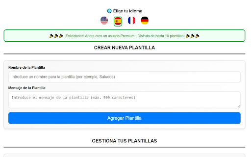 Gmail Template Creator from Chrome web store to be run with OffiDocs Chromium online Gmail Template Creator from Chrome web store to be run with OffiDocs Chromium online
