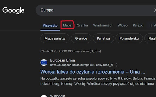 GMAPPS Google Maps Redirect  from Chrome web store to be run with OffiDocs Chromium online