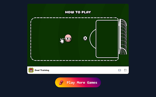 Goal Training Game Level Up Your Soccer Skills Anytime!  from Chrome web store to be run with OffiDocs Chromium online