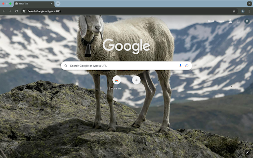 goat and mountains  from Chrome web store to be run with OffiDocs Chromium online