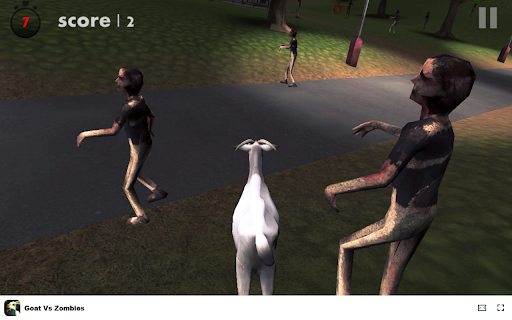 Goat Vs Zombies Animal Simulation  Zombie Game  from Chrome web store to be run with OffiDocs Chromium online