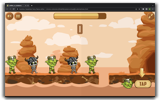 Goblins vs Skeletons Game  from Chrome web store to be run with OffiDocs Chromium online