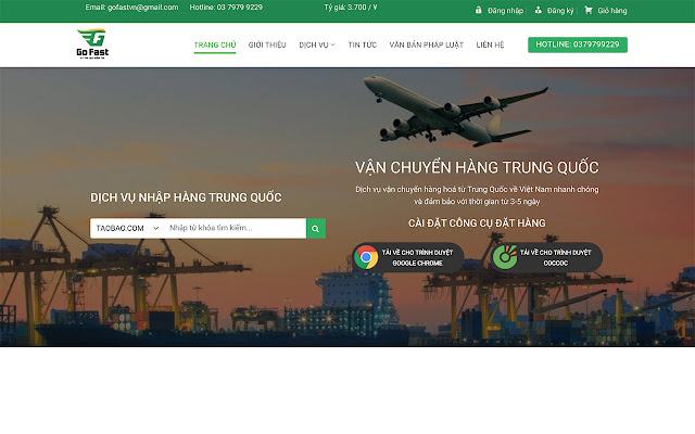 Go fast.vn Công cụ đặt hàng TQ  from Chrome web store to be run with OffiDocs Chromium online