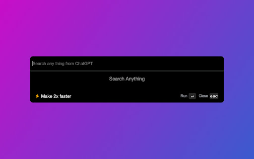 goGPTgo  from Chrome web store to be run with OffiDocs Chromium online