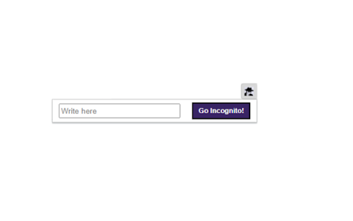Go Incognito!  from Chrome web store to be run with OffiDocs Chromium online