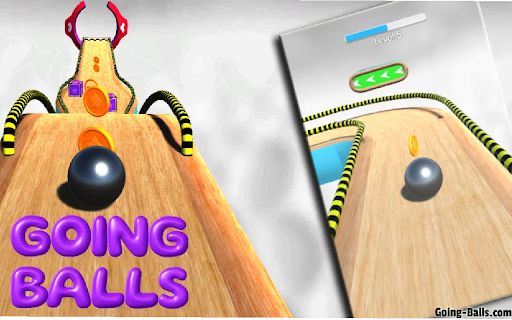 Going Balls  from Chrome web store to be run with OffiDocs Chromium online