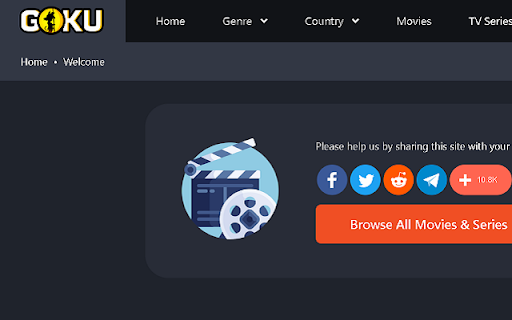 Goku Ad Blocker  from Chrome web store to be run with OffiDocs Chromium online