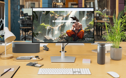 Goku Adventure Live Wallpaper  from Chrome web store to be run with OffiDocs Chromium online