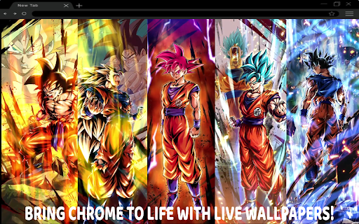 Goku Live Wallpaper New  from Chrome web store to be run with OffiDocs Chromium online