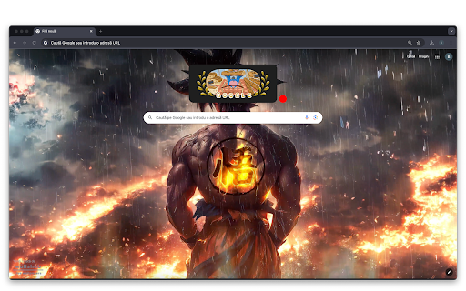 Goku Rain Flames (Live Wallpaper)  from Chrome web store to be run with OffiDocs Chromium online