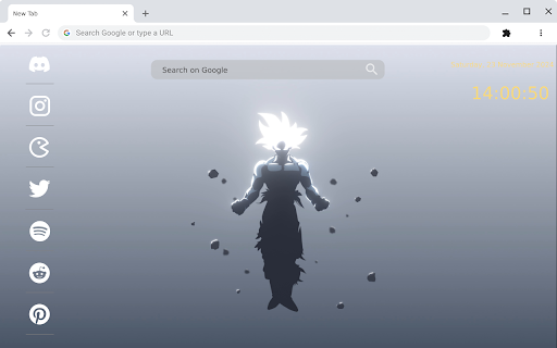 Goku Ultra Instinct: Epic Live Wallpaper  from Chrome web store to be run with OffiDocs Chromium online
