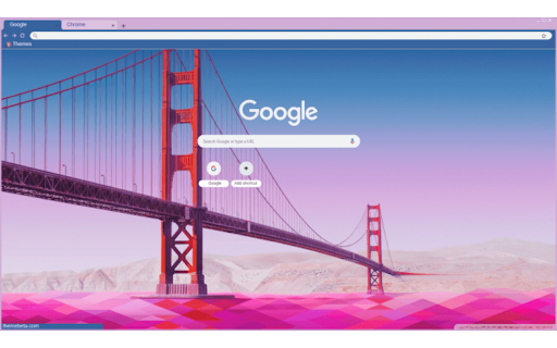 Golden Pink Gate Bridge  from Chrome web store to be run with OffiDocs Chromium online