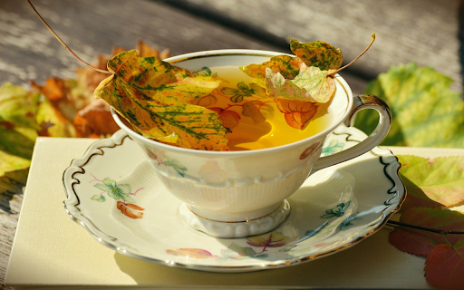 Golden tea cup  from Chrome web store to be run with OffiDocs Chromium online