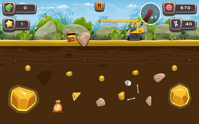 Gold Miner for Chrome  from Chrome web store to be run with OffiDocs Chromium online