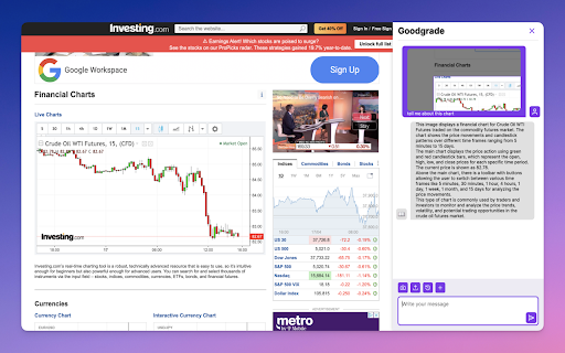 Goodgrade AI | Chat with your screenshots, pdfs, documents, and more  from Chrome web store to be run with OffiDocs Chromium online