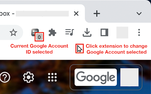 Google Account Easy Switch  from Chrome web store to be run with OffiDocs Chromium online