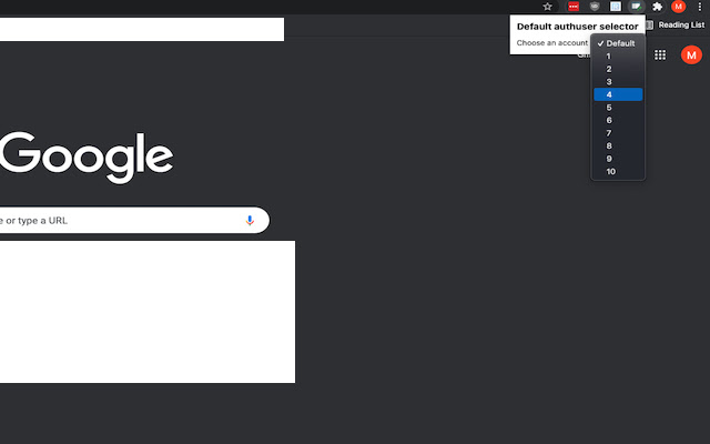 Google account setter  from Chrome web store to be run with OffiDocs Chromium online