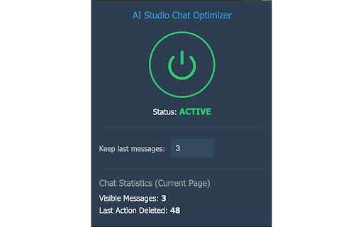 Google AI Studio Chat Optimizer from Chrome web store to be run with OffiDocs Chromium online Google AI Studio Chat Optimizer from Chrome web store to be run with OffiDocs Chromium online